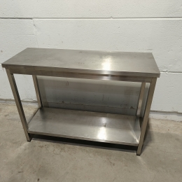 Stainless steel table - 140x50x105 cm